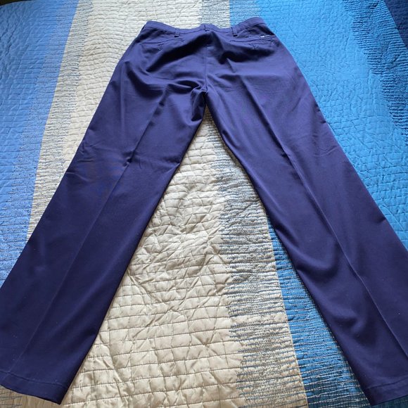 Lee Custom Fit Collection Navy Trouser Pants - Picture 3 of 6